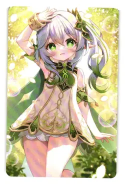 NAHIDA Genshin Impact Goddess Story ACG Anime Waifu Custom Card - Image 1