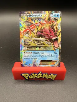 M Gyarados EX 27/122 - Breakpoint Pokemon Card - MP Rare Mega - Image 1