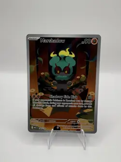 Marshadow 146/132 Illustration Rare Mega Evolution Pokemon Card Holo Near Mint - Image 1