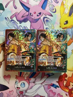 Luffy & Ace Starter Deck EX Sealed X2 ST30, One Piece Card Game Bandai - Image 1