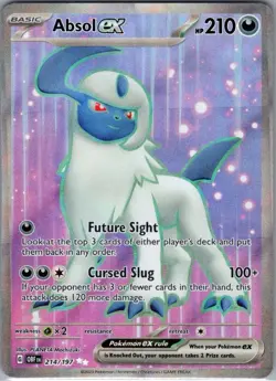 Absol ex 214/197 SV03: Obsidian Flames - Pokemon Card - NM - Image 1