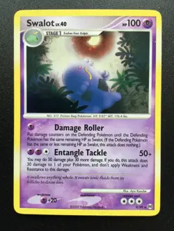 Old Pokemon Rare Holo Swalot 9/99 Platinum Arceus TCG Card - 2009 LP+ - Image 1