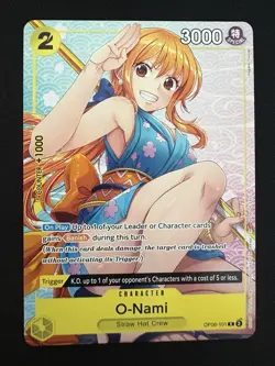 O-Nami OP06-101 2025 One Piece Promotional Cards Welcome Pack Vol. 2 - Image 1