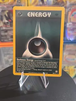Darkness Energy 104/111, 1st Edition Neo Genesis 2000, Pokemon Card TCG - Image 1