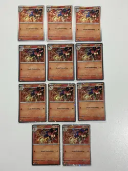 11 x Charmeleon 079 Cosmos Holo Promo Card (Pokemon Mega Evolution Lot) - Image 1