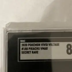 Pokemon Pikachu VMAX 188/185 Vivid Voltage 2020 Secret Rainbow Rare Card TCG - Image 3