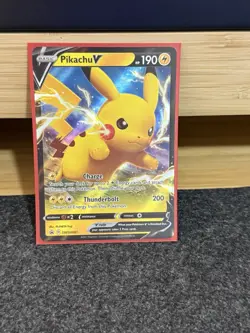 SWSH: Sword & Shield Promo Cards #SWSH061 Pikachu V - Image 1