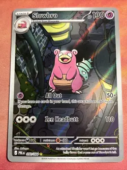 Slowbro Illustration Rare 090/084 NM Pitch Black Pokemon Card Ships Fast 💨 - Image 1