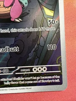 Slowbro Illustration Rare 090/084 NM Pitch Black Pokemon Card Ships Fast 💨 - Image 4