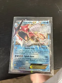 Pokemon TCG XY Breakpoint Gyarados EX Holo Card 26/122 Ultra Rare - Image 1