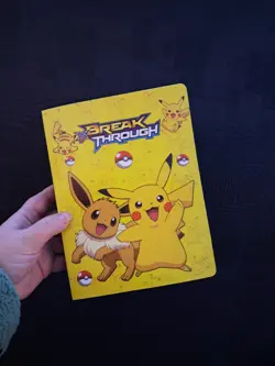 Pokemon Pikachu Card Album Collectors Card Binder Album 120 Cards Capacity - Image 1