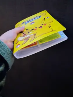 Pokemon Pikachu Card Album Collectors Card Binder Album 120 Cards Capacity - Image 5