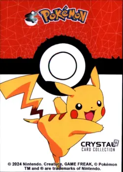 Pokemon Crystal Card Collection Set #055 Golduck Cracked Ice Holo Foil - Image 2