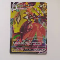Tapu Koko VMAX 051/163 Full Art Ultra Rare - 2021 Pokemon Battle Styles NM - Image 2