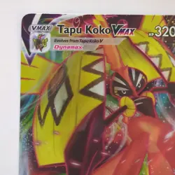 Tapu Koko VMAX 051/163 Full Art Ultra Rare - 2021 Pokemon Battle Styles NM - Image 3