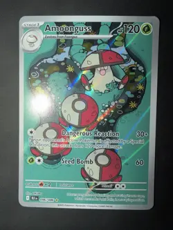 Amoonguss 096/086 - Illustration Rare - Black Bolt NM - Pokemon TCG - Image 1