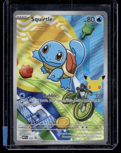 Pokemon Mega Evolution Promo Squirtle Black Star Promo #039 - Image 1