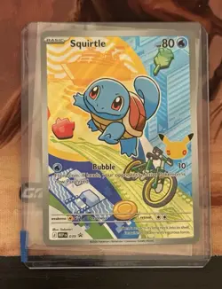 Pokemon Mega Evolution Promo Squirtle Black Star Promo #039 - Image 3