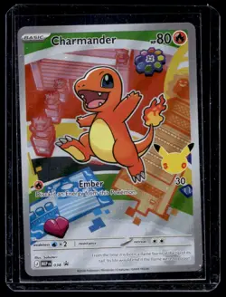 Pokemon Mega Evolution Promo Charmander Black Star Promo #038 - Image 1