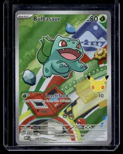 Pokemon Mega Evolution Promo Bulbasaur Black Star Promo #037 - Image 1