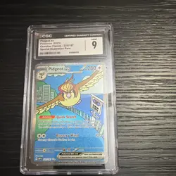 The Pokemon Company Pidgeot ex 225/197 SV03 Obsidian Flames SIR Holo EN 280HP - Image 1
