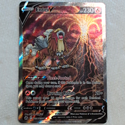 Pokemon Entei V GG36/GG70 Crown Zenith Galarian Gallery UR Holo Full Art ENG - Image 1