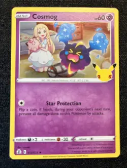 Pokemon Celebrations 25th Anniversary 013/025 Cosmog NM Illustrator Kiris Aki - Image 1