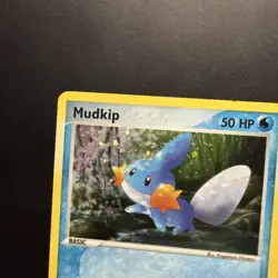 Pokemon Mudkip (Holo Promo) LP 018 50 HP Basic 2004 TCG Card - Image 2