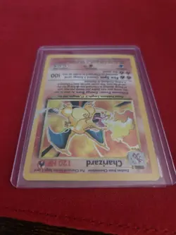 Charizard Base Set 4/102 Holo Rare 1999 English 120 HP Pokemon TCG - Image 1