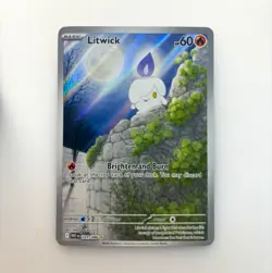 The Pokemon Company Litwick 101/086 Sv: White Flare IR Holo EN 60HP Nooyo - Image 1