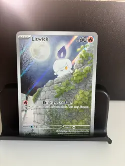The Pokemon Company Litwick 101/086 Sv: White Flare IR Holo EN 60HP Nooyo - Image 3
