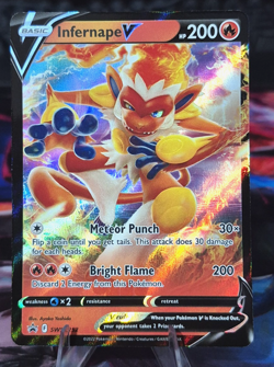 Pokemon TCG - Infernape V - SWSH252 - Promo - Sword & Shield - Image 1