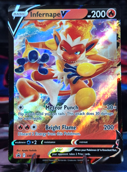 Pokemon TCG - Infernape V - SWSH252 - Promo - Sword & Shield - Image 2