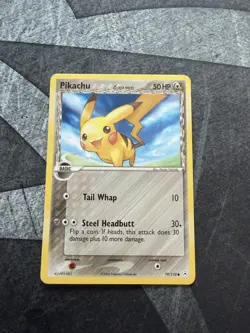 Pikachu (Delta Species) Holon Phantoms #79/110 Common Pokemon Card - Image 1