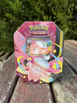 Pokemon TCG: Mega Clefairy ex Moonlit Tin | Brand New & Sealed - Image 1