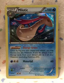 Pokemon Card MILOTIC XY Flashfire 23/106 Holo Rare NM Condition - Image 1