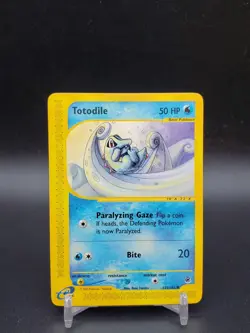 Totodile 135/165 Expedition Base Set NM Pokemon Card - Image 1