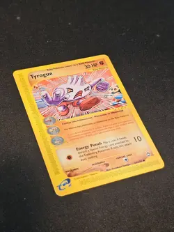 Pokemon TCG Tyrogue 63 Aquapolis Mint Near Mint (non-holo) - Image 2