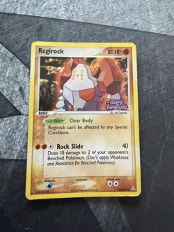 Pokemon TCG Holon Phantoms Regirock Reverse Holo Stamped 28/110 - MP - Image 1