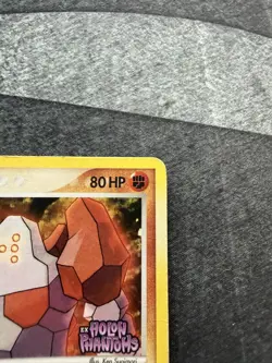 Pokemon TCG Holon Phantoms Regirock Reverse Holo Stamped 28/110 - MP - Image 4