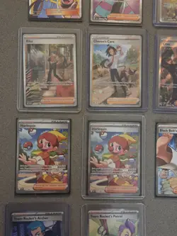 Pokemon TCG Full Art Holo Ultra Rare Trainer 14 Card Lot NM Mint - Image 4