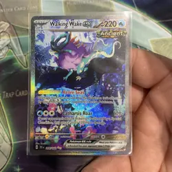 Pokemon TCG Walking Wake EX Temporal Forces 205/162 Sir NM - Image 1