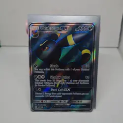 Pokemon Umbreon GX 142/149 Sun & Moon Base Full Art Ultra Rare Holo Near Mint - Image 1