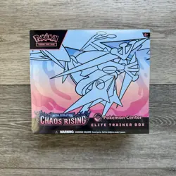 Pokemon Center Chaos Rising Elite Trainer Box PC ETB - SEALED - Image 1