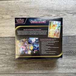 Pokemon Center Chaos Rising Elite Trainer Box PC ETB - SEALED - Image 3
