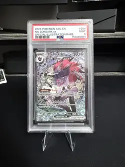 2026 Pokemon TCG N's Zoroark ex 286/217 Ascended Heroes SIR Holo PSA 9 - Image 1