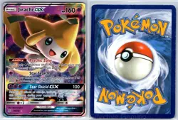 Jirachi GX 79/236 Holo GX Rare Unified Minds Pokemon MP Graphics - Image 3