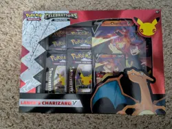 Pokemon TCG Celebrations Collection Lance's Charizard V Box 820650101625 - Image 1