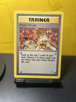 2000 Gym Hero's 114/132 Misty's Wrath Pokemon Trainer HP - Free Shipping - Image 1