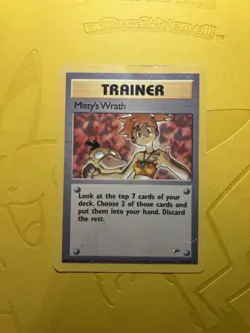 2000 Gym Hero's 114/132 Misty's Wrath Pokemon Trainer HP - Free Shipping - Image 4